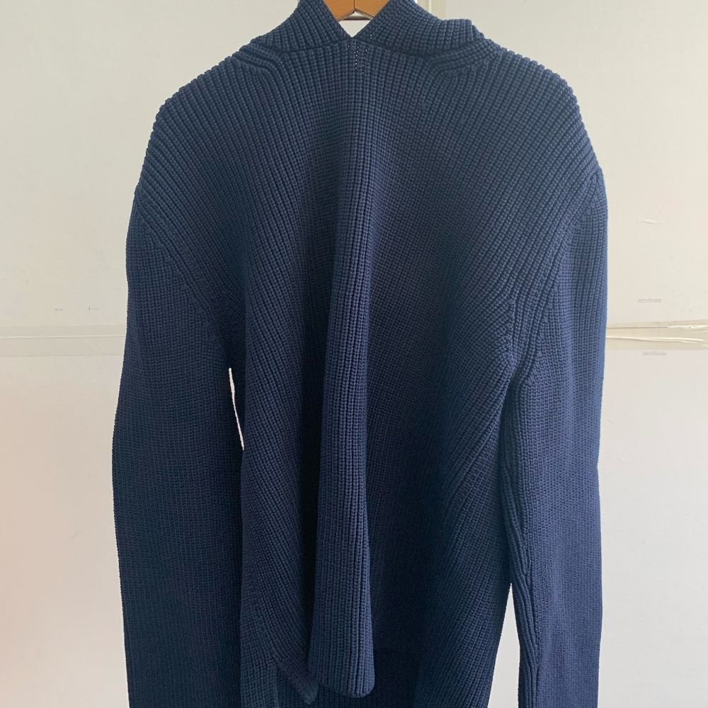 Navy 'La Maille Capuche' Hoodie